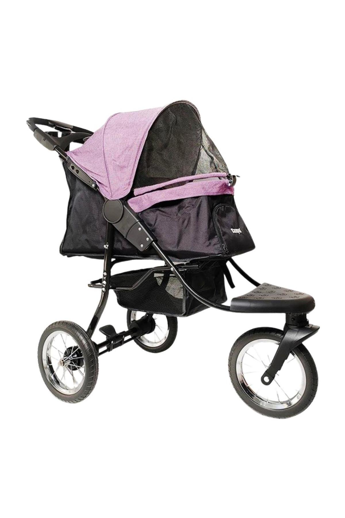 Zampa Ricciardo Kedi Ve Köpek Arabası Pembe 54x104x101 Cm
