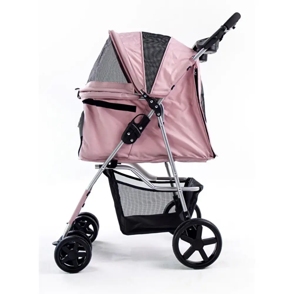 Zampa Favorite Pembe Kedi ve Köpek Taşıma Arabası 46x78x99 cm