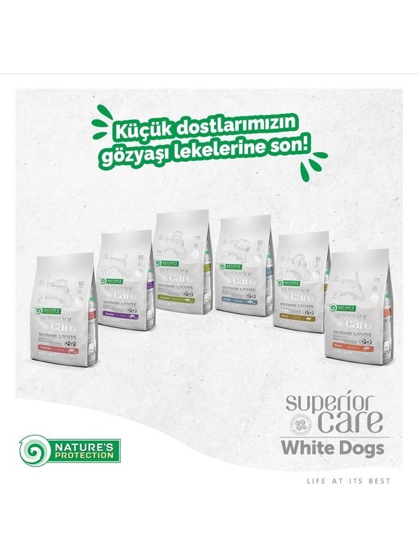 Natures Protection Nature's Protection Superior Care White Dogs Tahılsız Somunlu Yavru Köpek Maması 1,5 kg