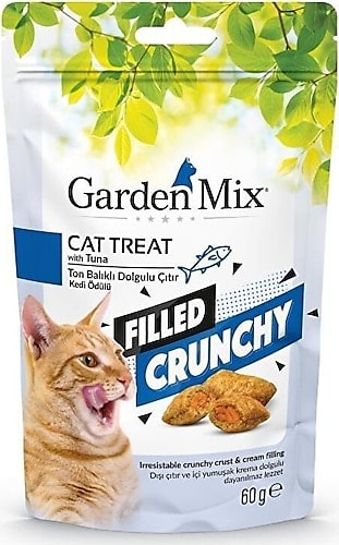 GARDENMİX TON BALIKLI İÇİ DOLGULU KEDİ ÖDÜLÜ 60GR