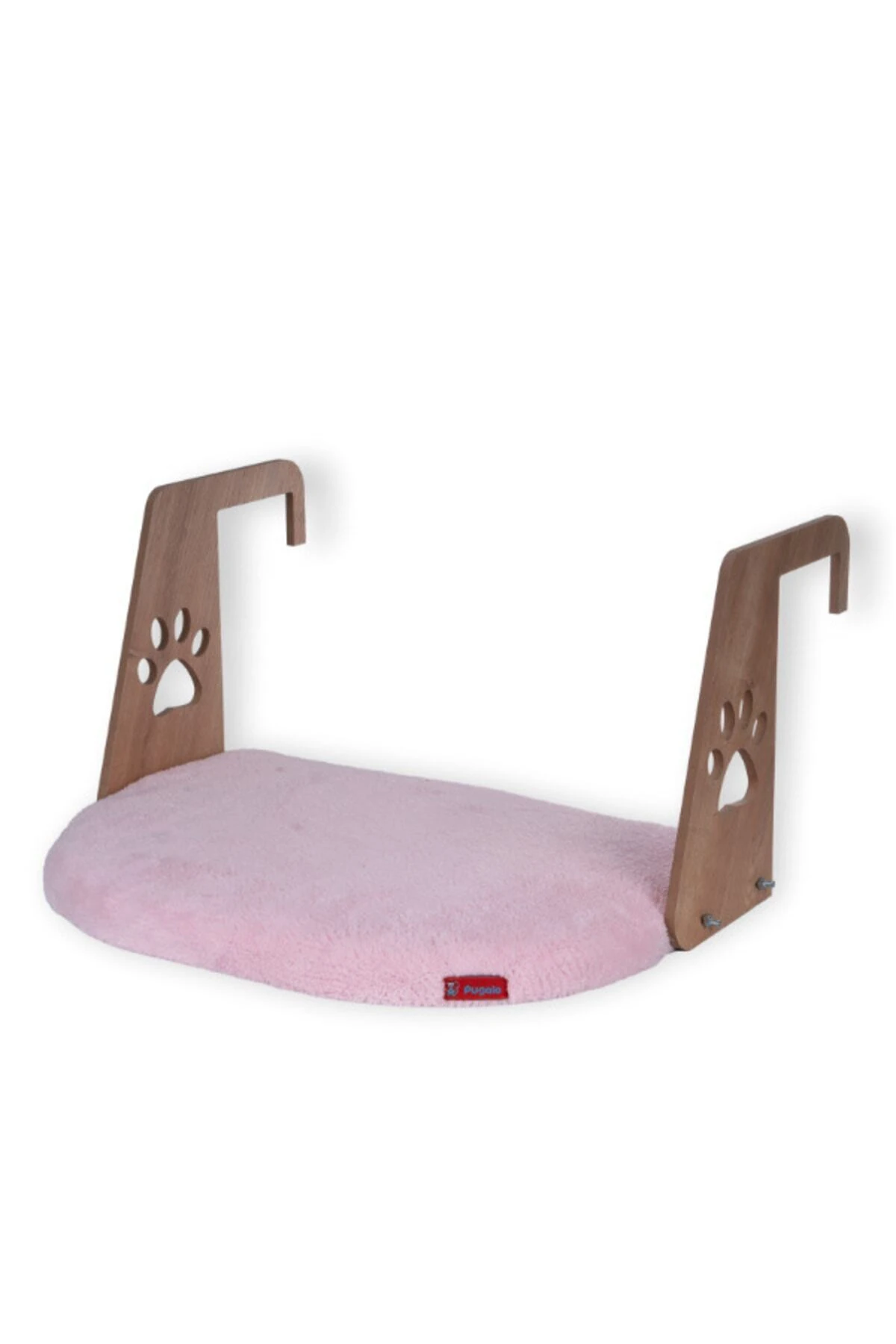 Petpal Kalorifer Petek Radyatör Yatağı Kedi Köpek Geniş Kalorifer Yatağı Peluş Pembe Renkte