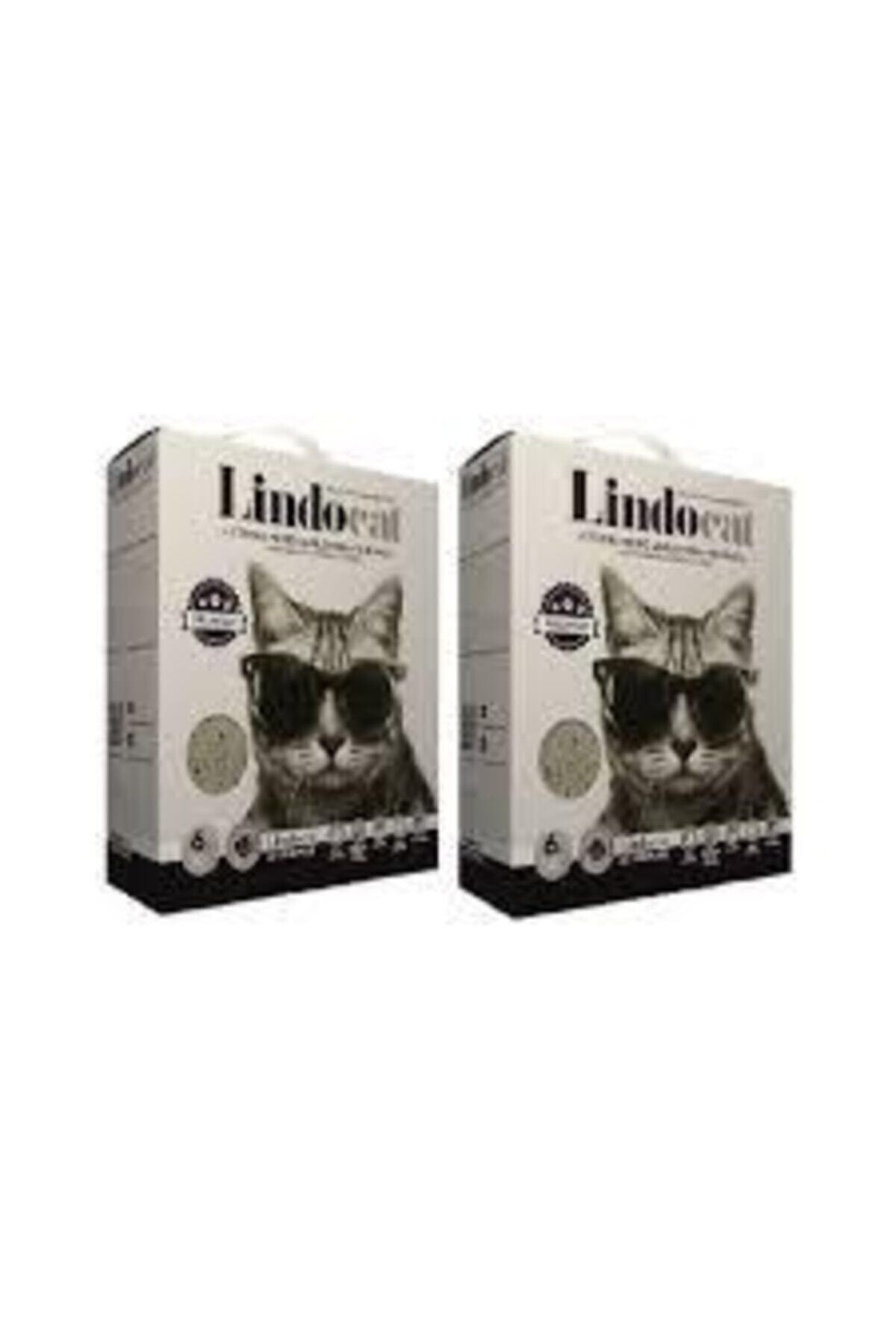 LİNDO Aktif Karbonlu Topaklaşan Kedi Kumu - 6 Lt X2 Adet