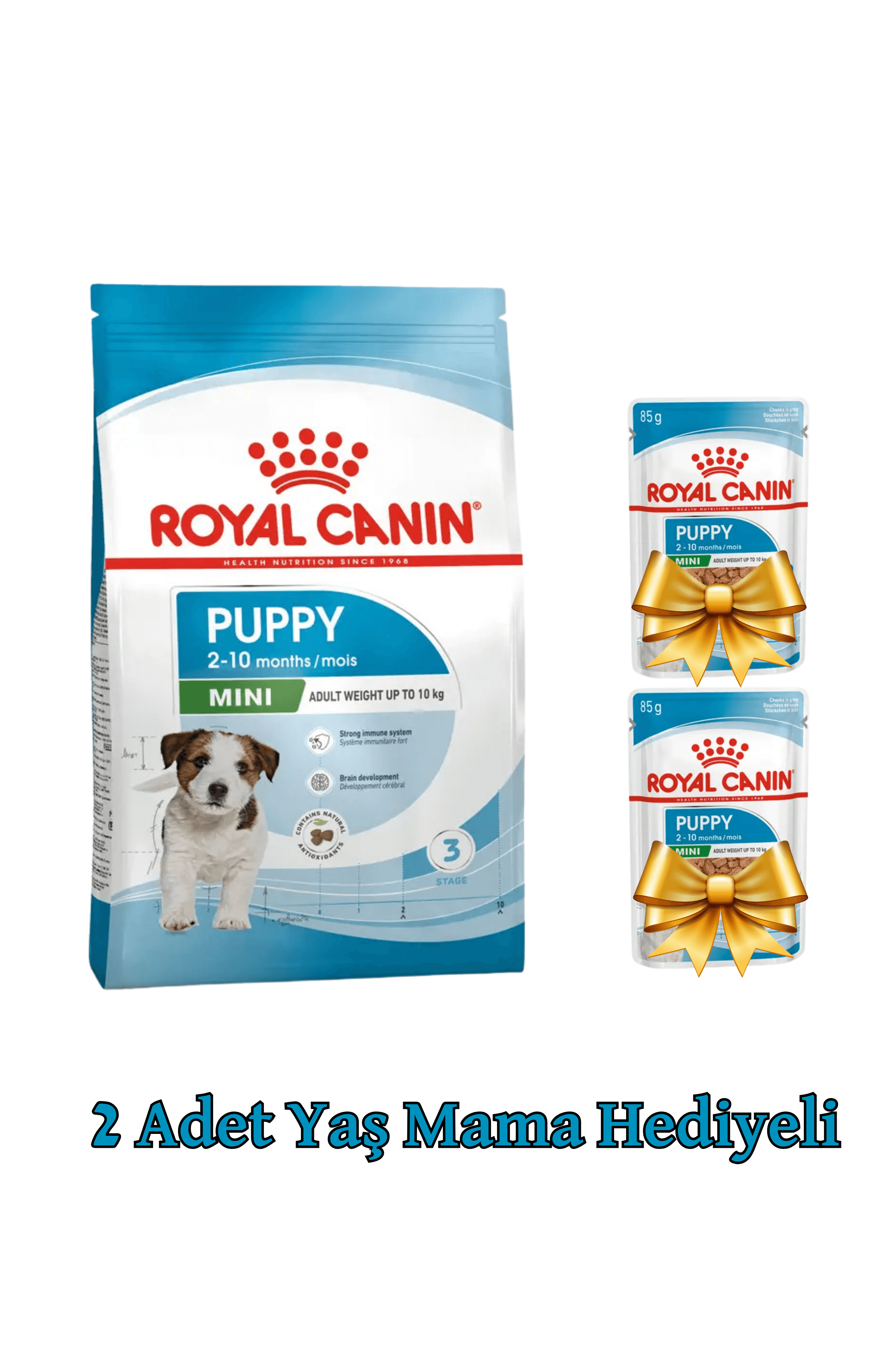 Royal Canin Puppy Mini Yavru Köpek Maması 2 Kg Bundle