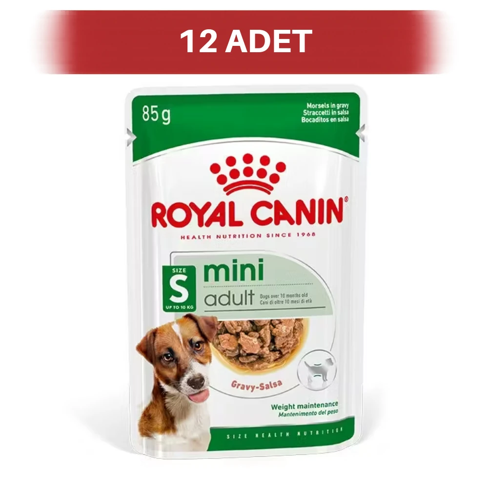 Royal Canin Mini Adult Küçük Irk Pouch Yetişkin Köpek Yaş Maması