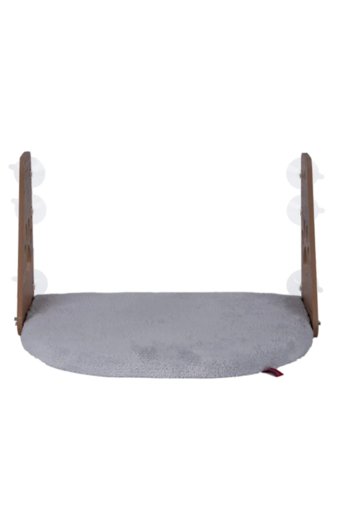 Petpal Cam Yatağı Vantuzlu Kedi Cam Yatağı Vantuzlu Yatak Gri