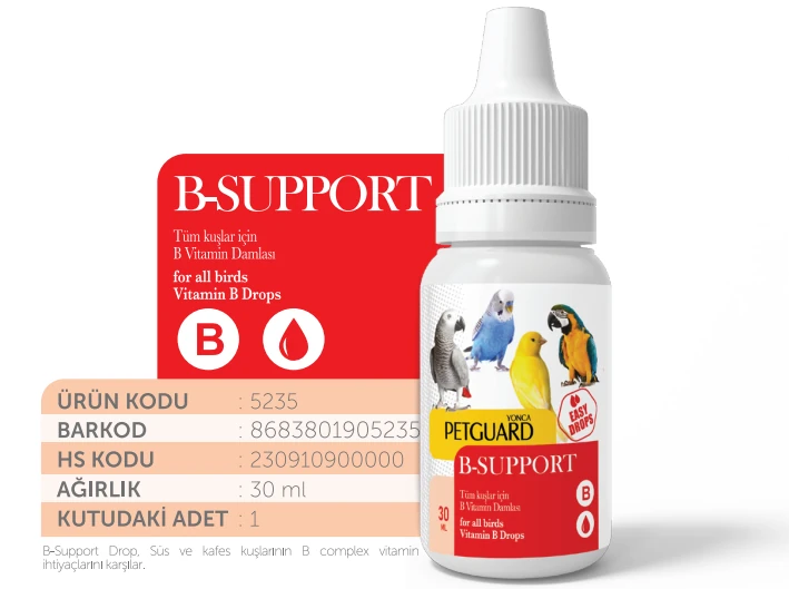 Petguard B Vitamin Damlası 30 Ml