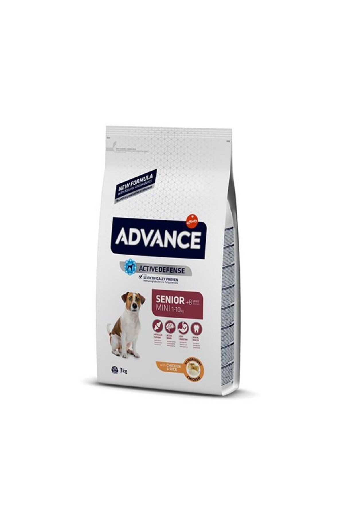 Advance Dog Adult Mini Senior Köpek Maması 3 Kg