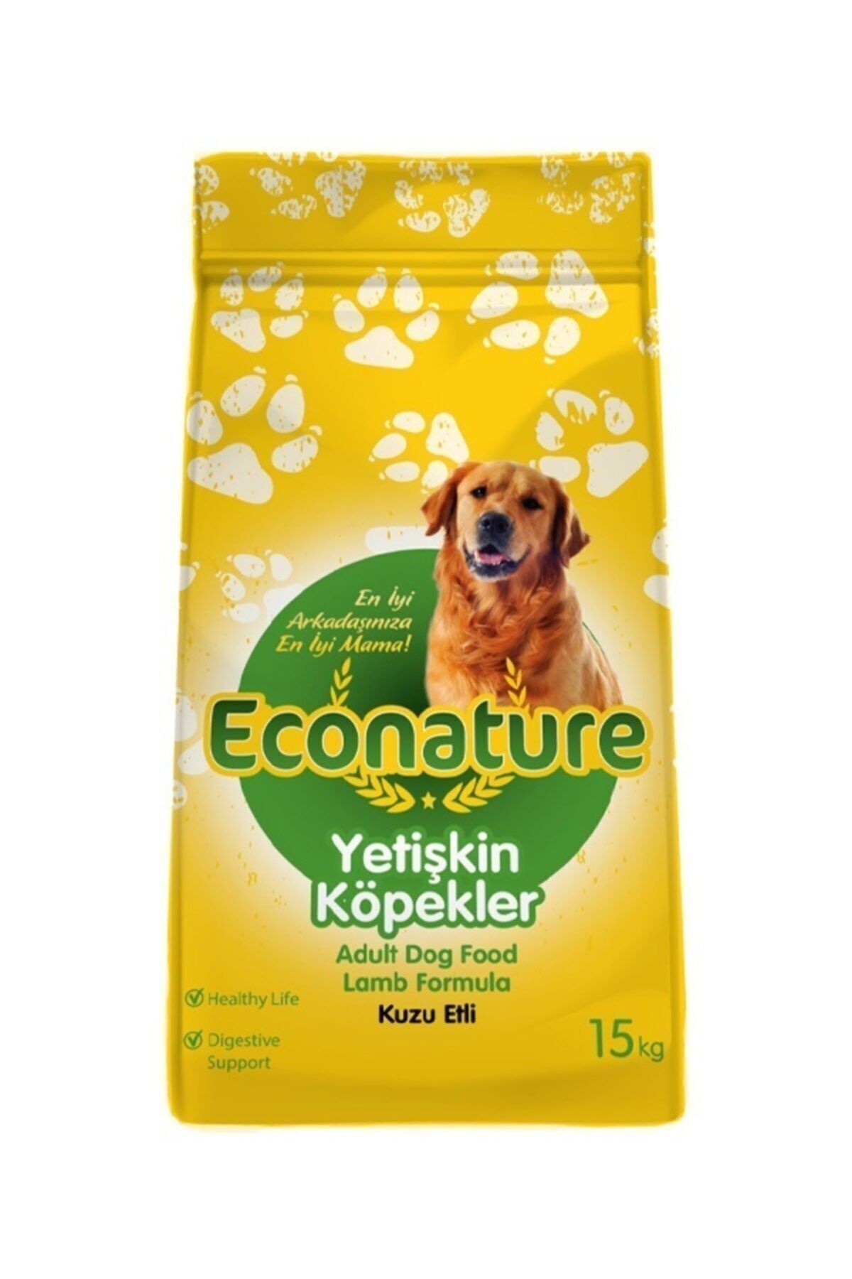 Econature Yetişkin Köpek Maması Kuzulu 15 Kg