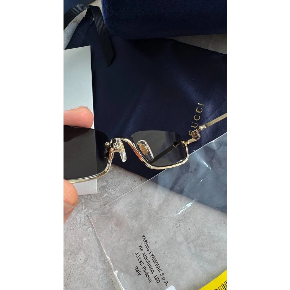 Gucci 1278s/001 Gold/Black