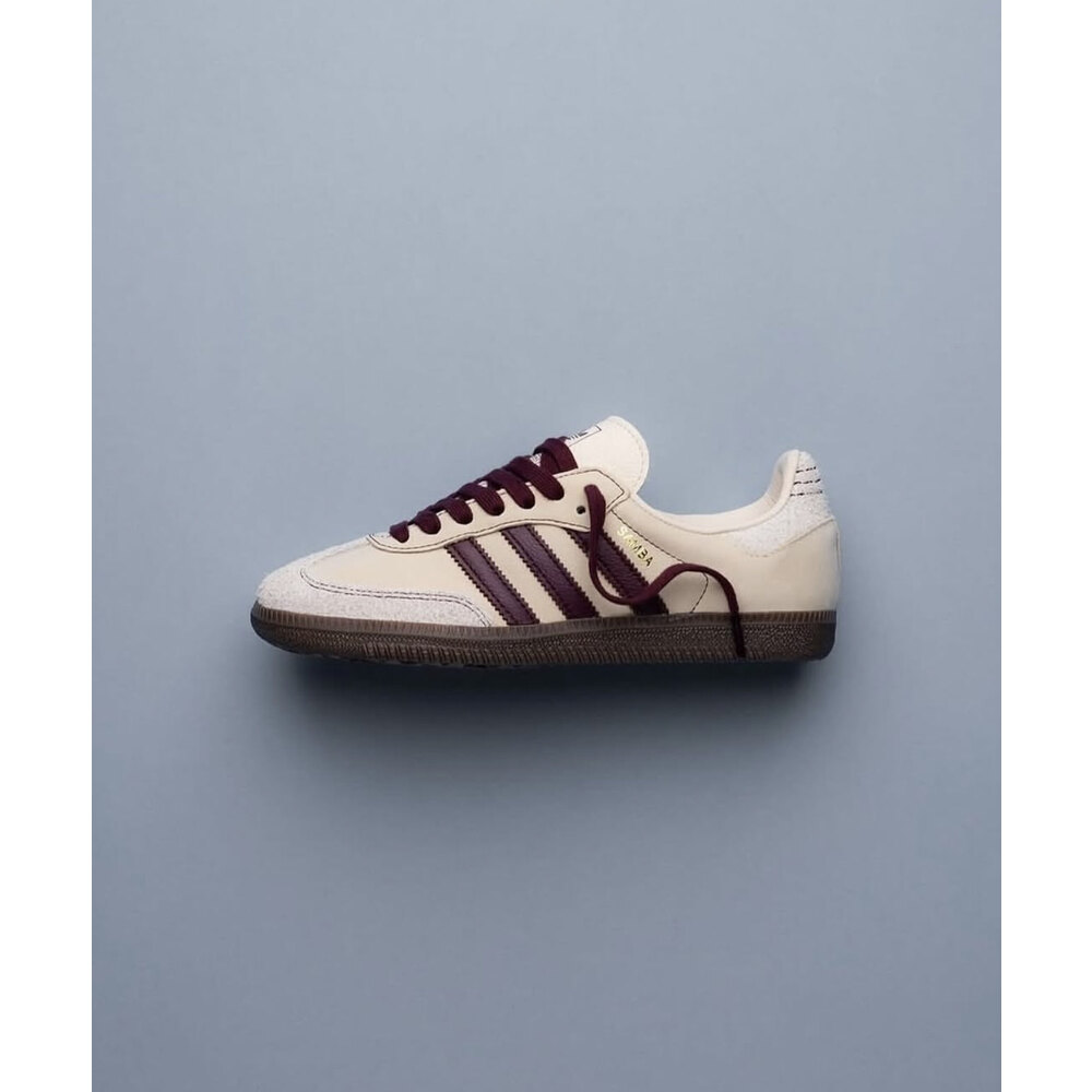 Adidas Samba Cream Burgundy