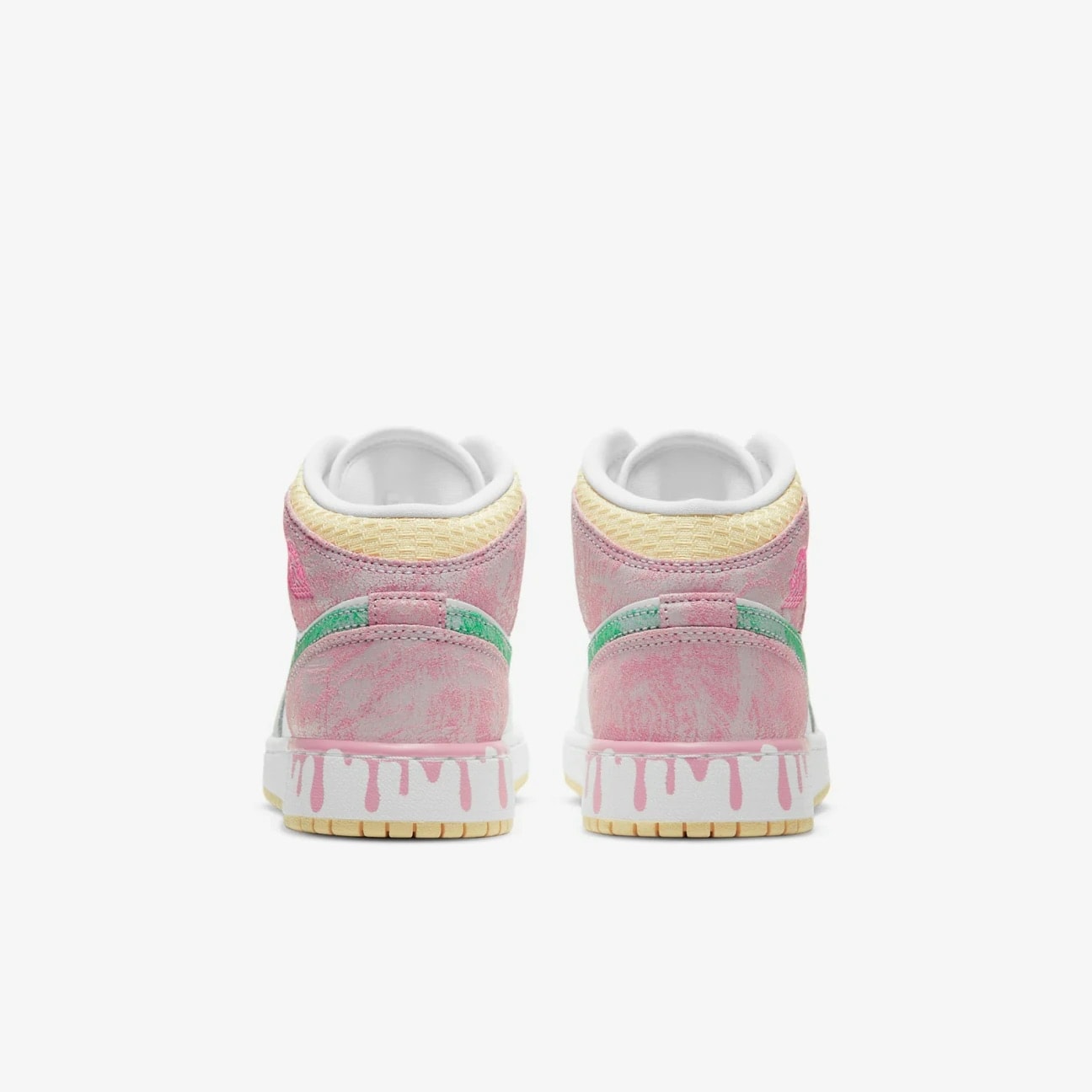 Nike Air Jordan 1 Mid SE Ice Cream Paint Drip