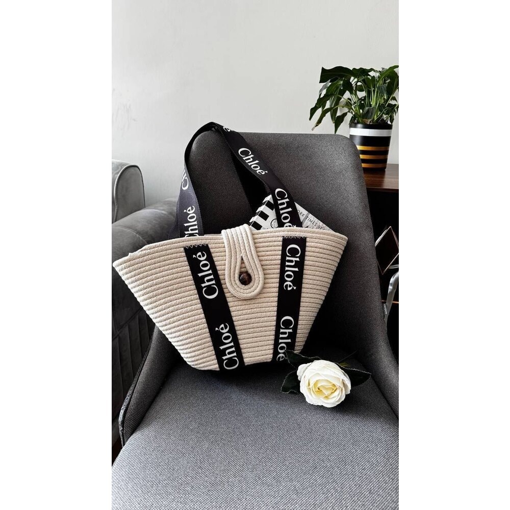 Choloe hasır çanta A kalite Ölçü: 21-43 cm