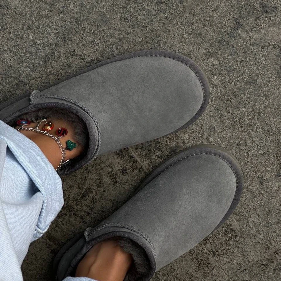 Mini Classic Grey “ Gerçek Kürk “