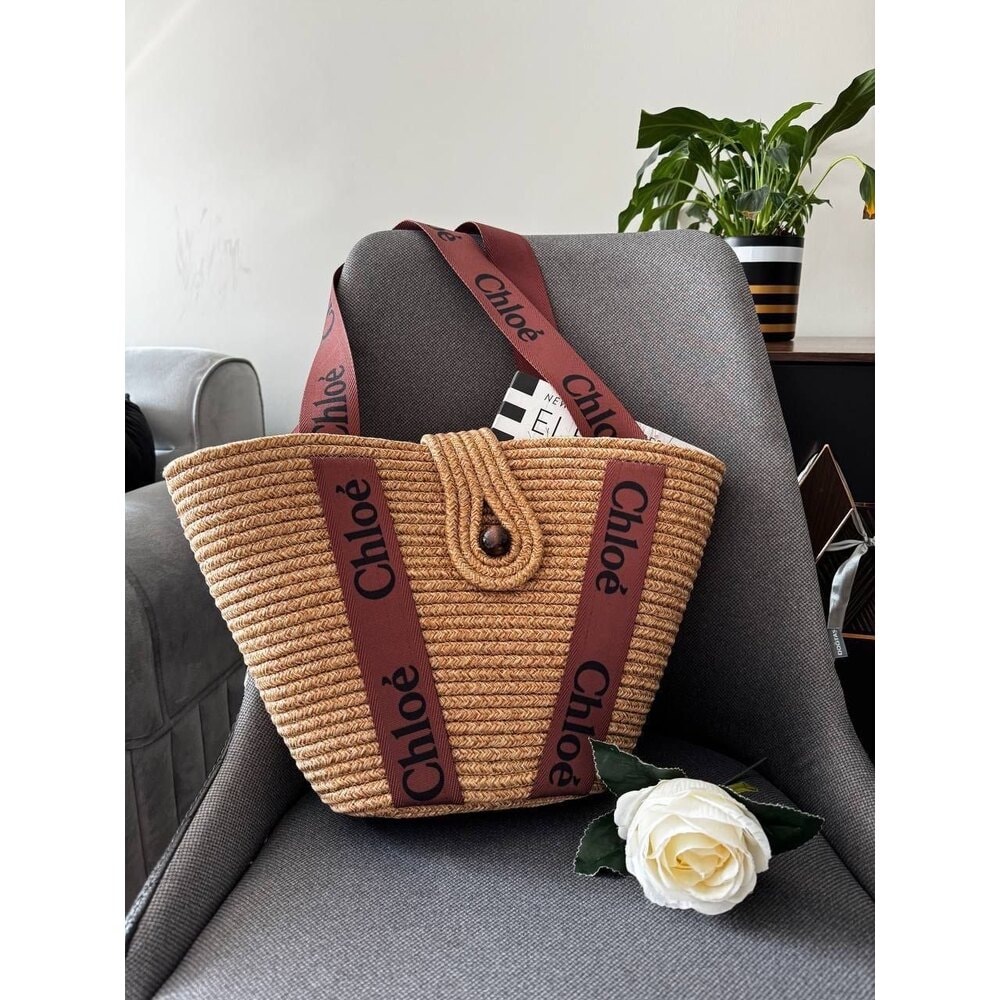 Choloe hasır çanta A kalite Ölçü: 21-43 cm
