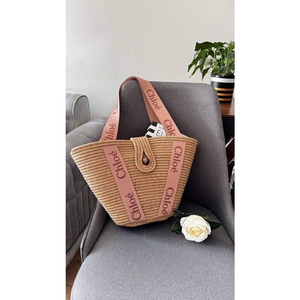 Choloe hasır çanta A kalite Ölçü: 21-43 cm
