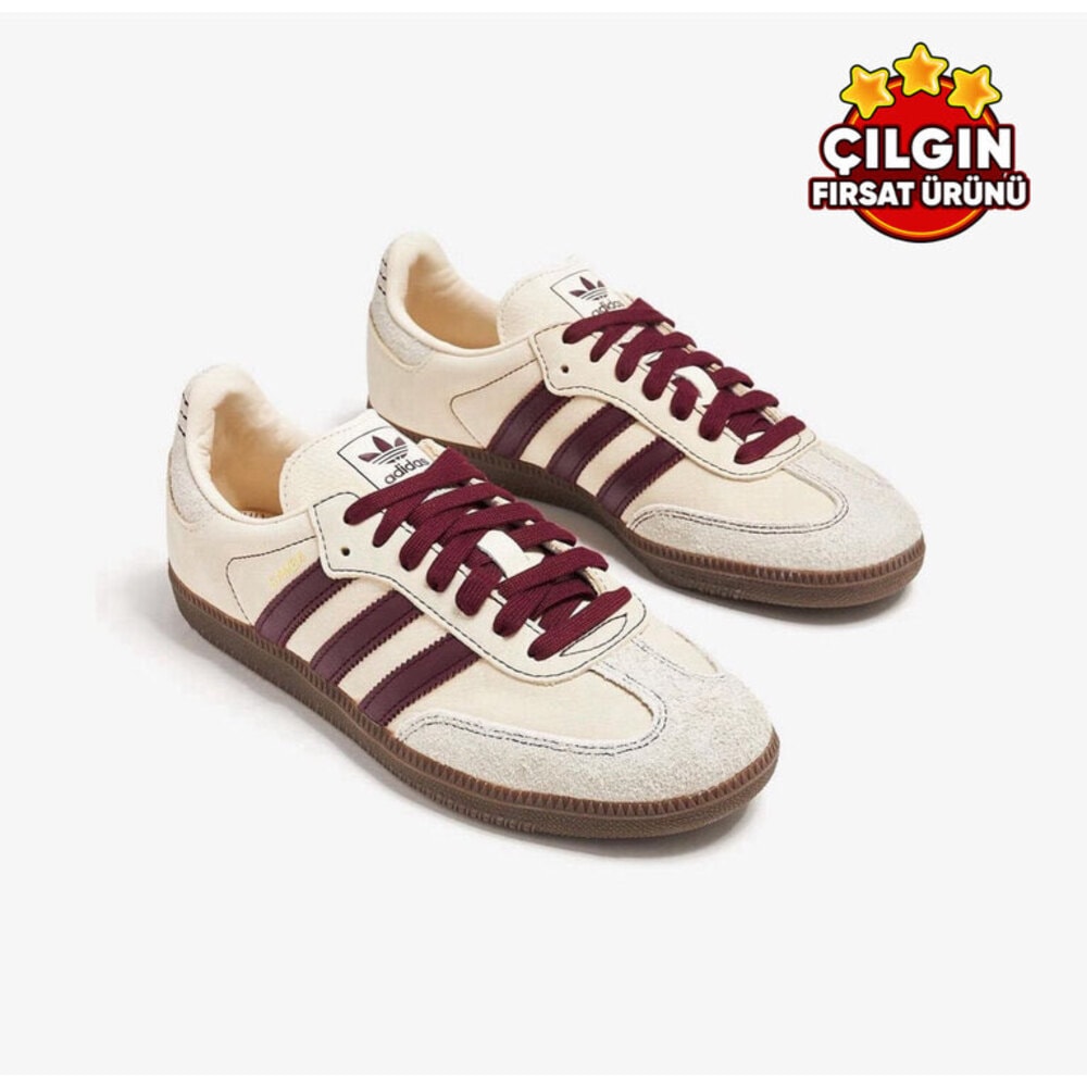 Adidas Samba Cream Burgundy
