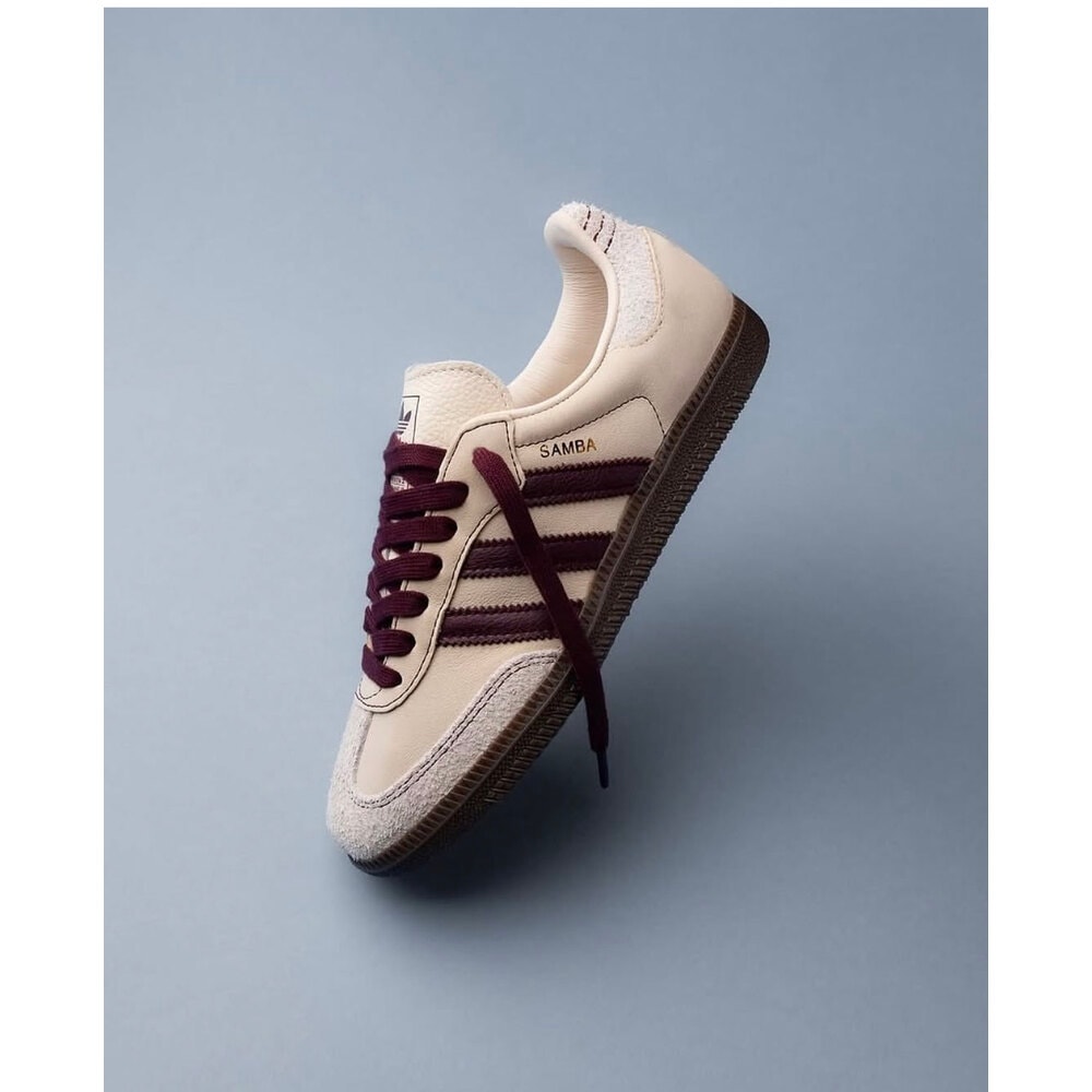 Adidas Samba Cream Burgundy