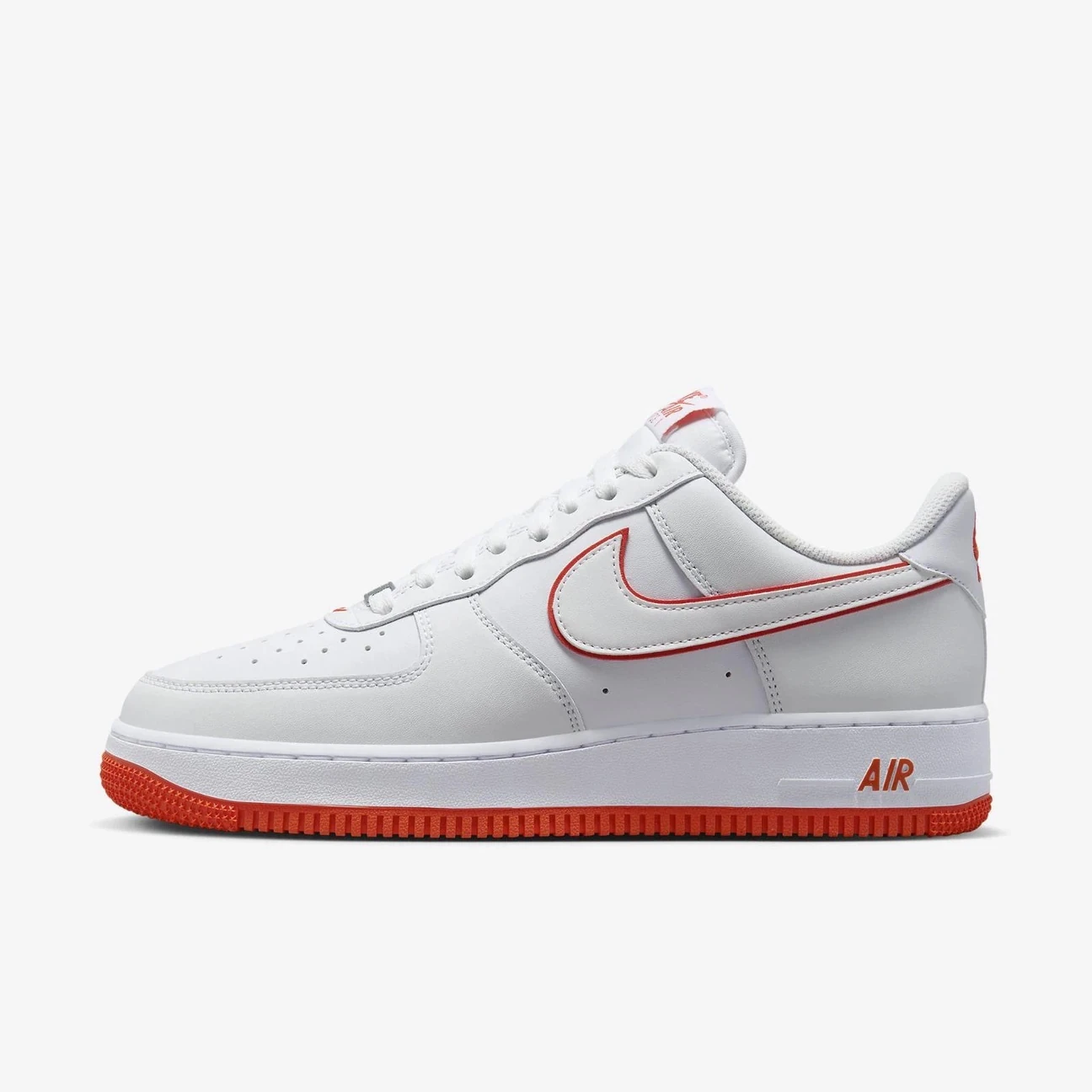Nike Air Force 1 Soft Red White