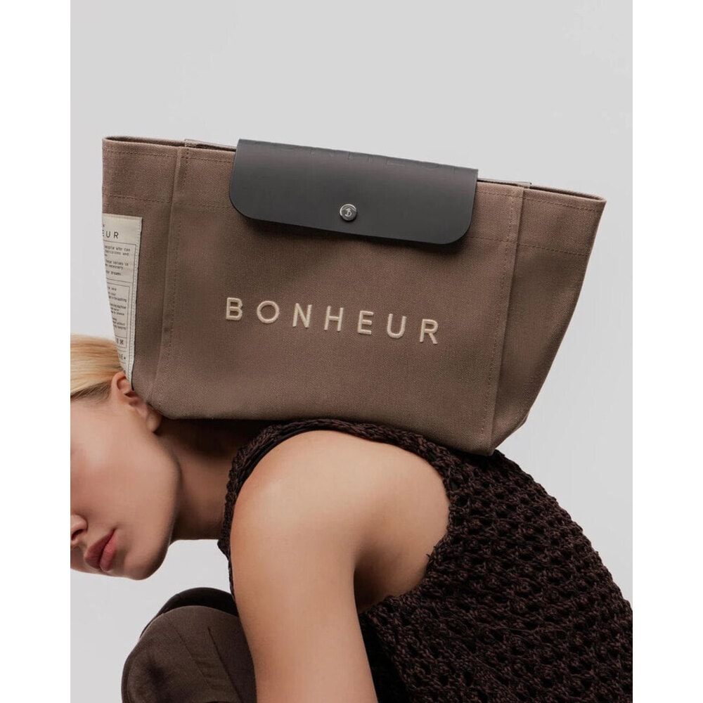 BONHEUR CLUTCH+BAG N°6 - CHOCOLATE MALT