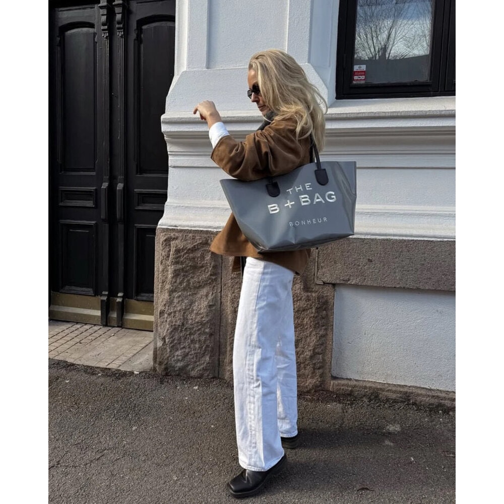 THE BAG POLYPOP COOL GRAY ÇANTA