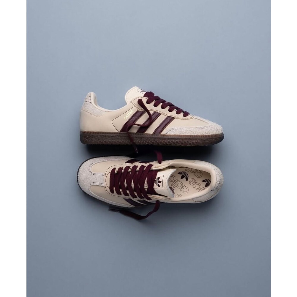 Adidas Samba Cream Burgundy