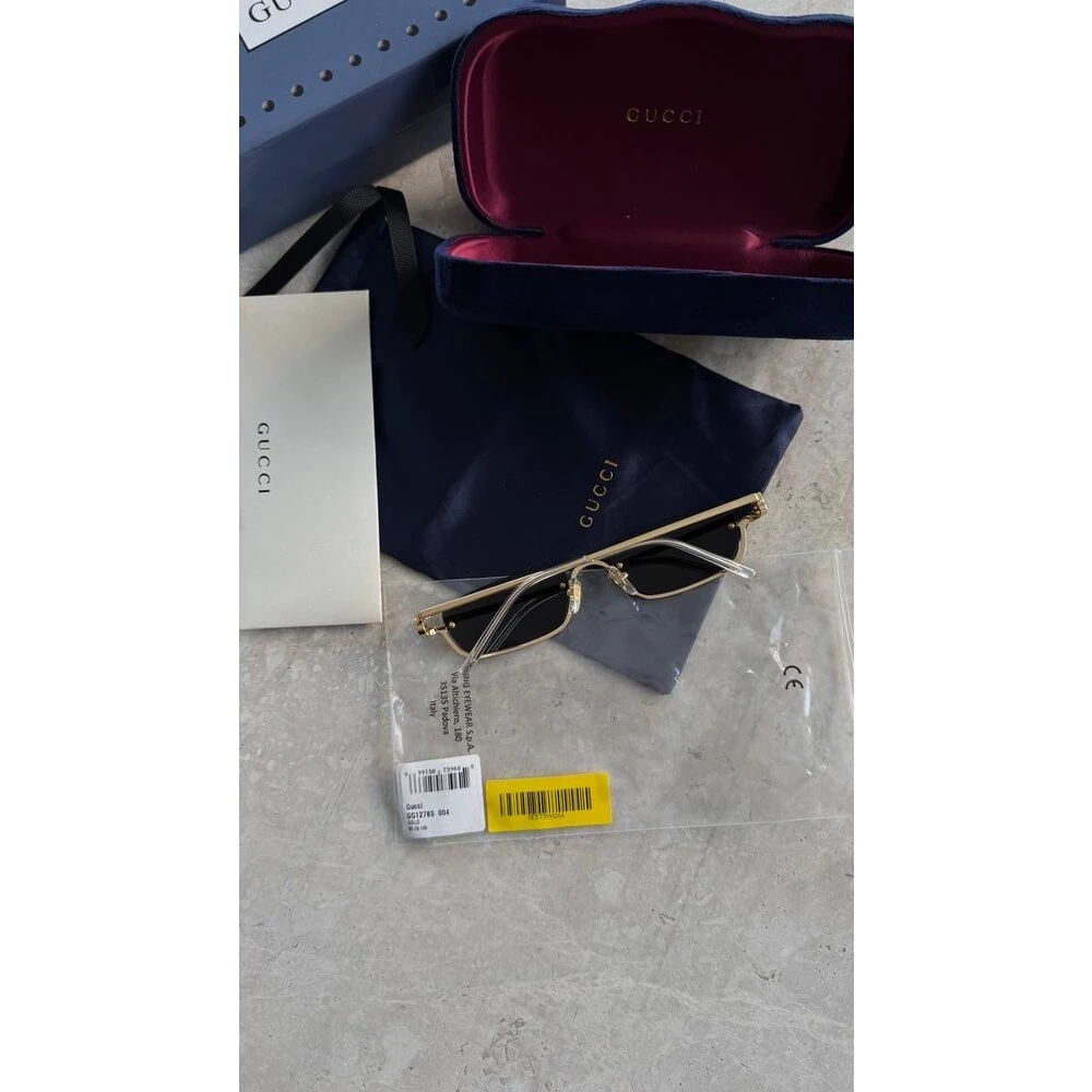 Gucci 1278s/001 Gold/Black