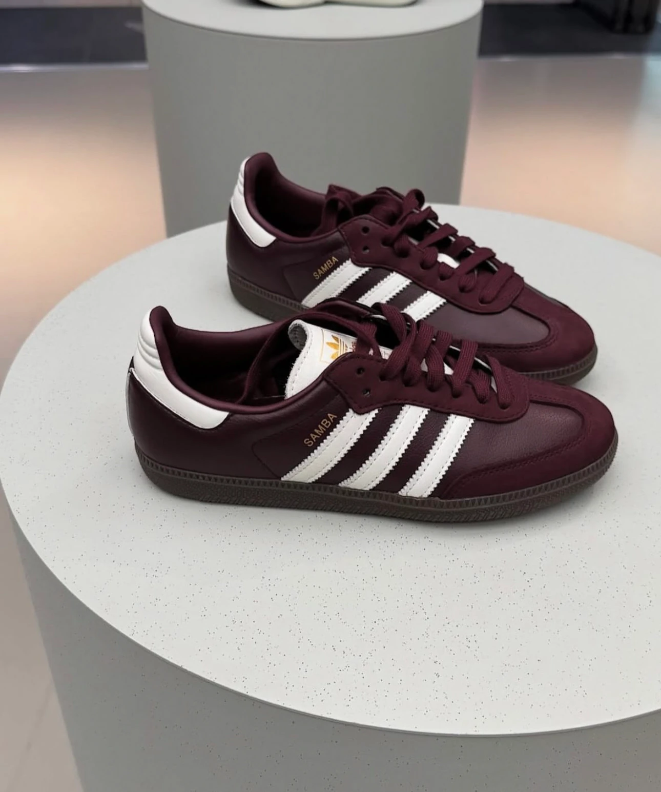 adidas Samba OG "Maroon Off White Gum"
