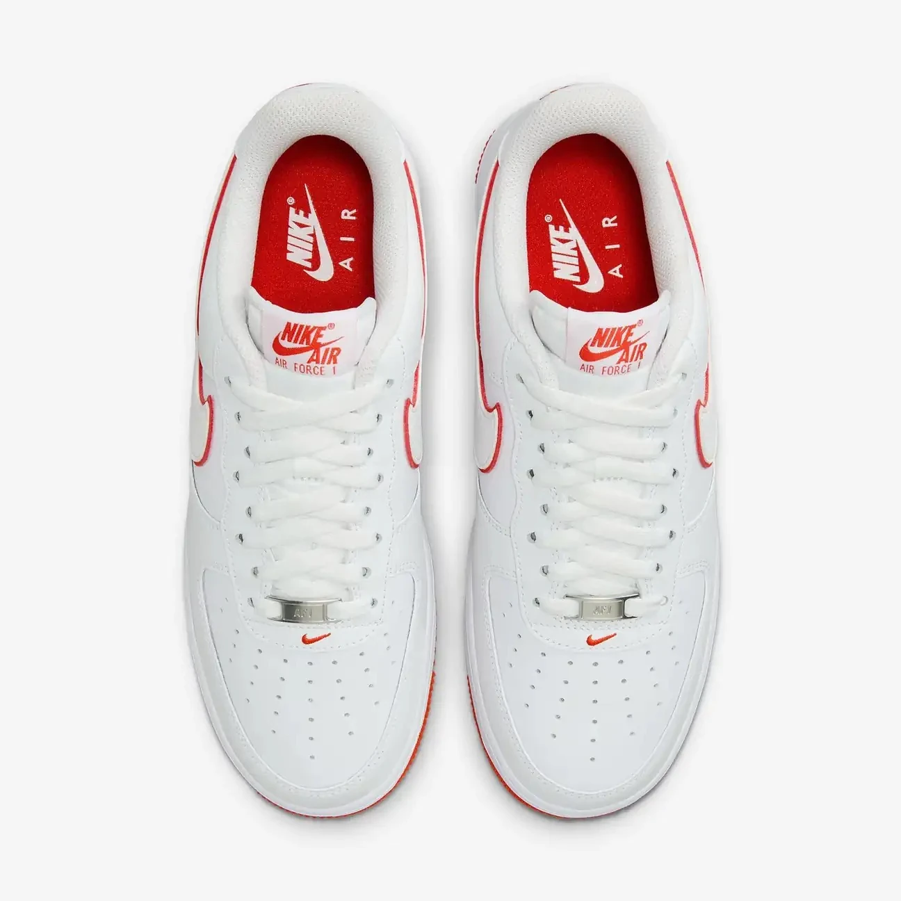 Nike Air Force 1 Soft Red White