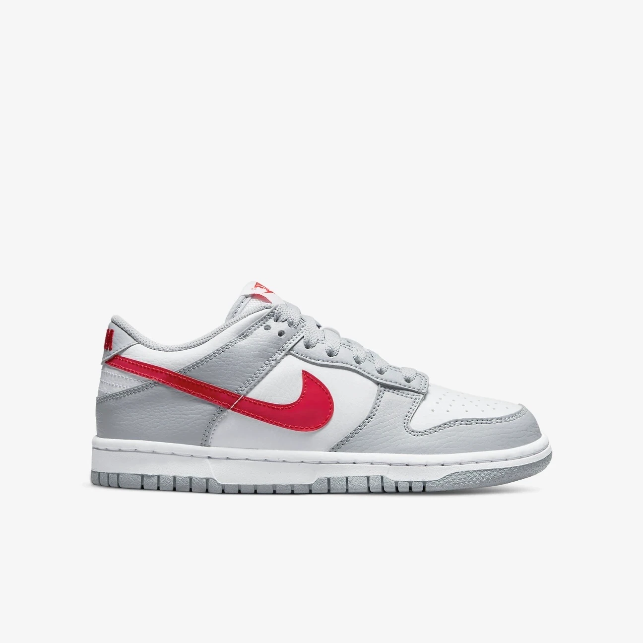 Nike Dunk Low White Grey Red