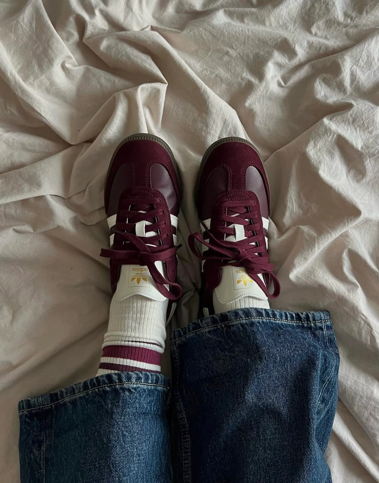 adidas Samba OG "Maroon Off White Gum"