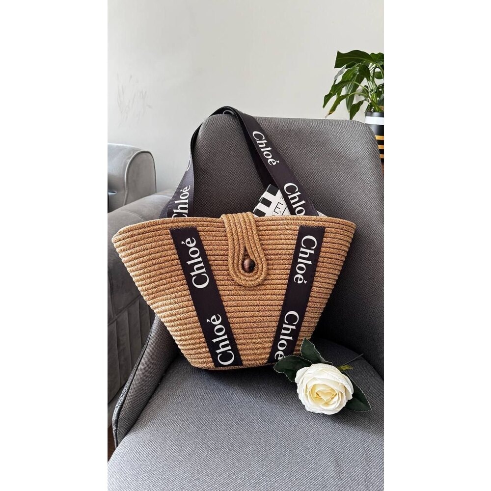 Choloe hasır çanta A kalite Ölçü: 21-43 cm