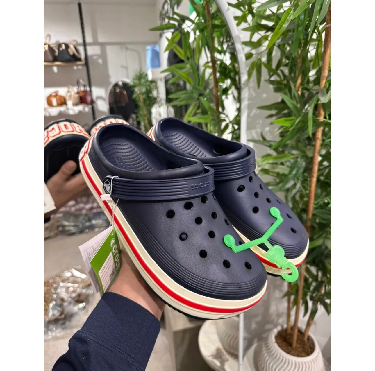 Crocs Terlik Laci Beyaz of cours yeni sezon