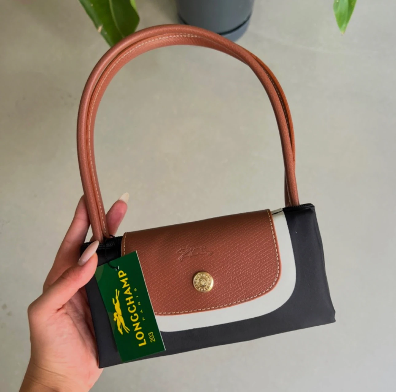 Longchamp La Pliage Bag Siyah (3 Numara M boy)