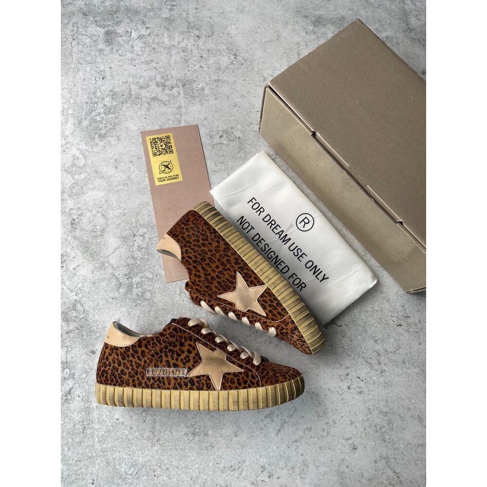Golden Goose Deluxe leopard