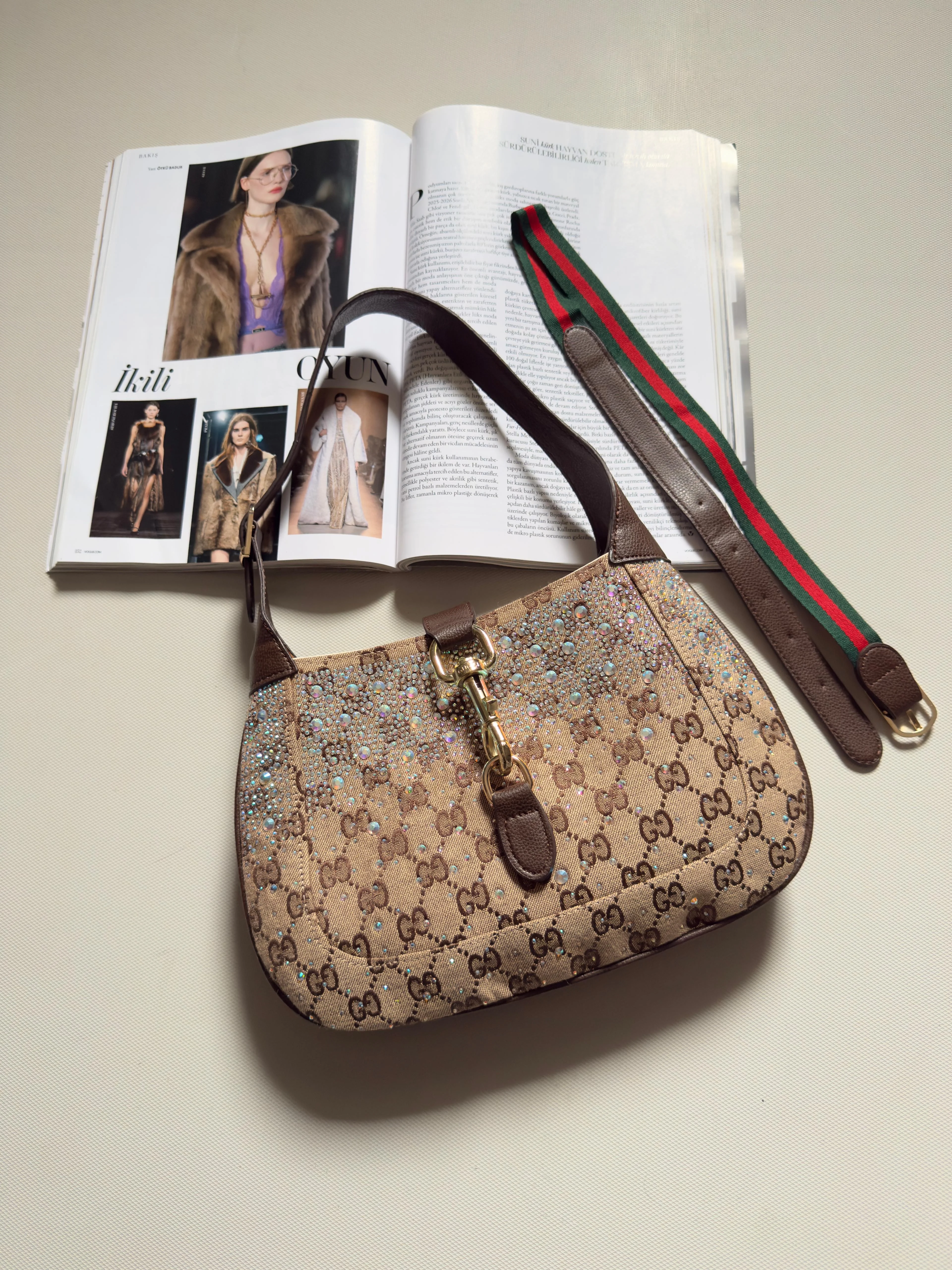 Gucci - Jackie Medium Bag ↔️24cm - ↕️20cm