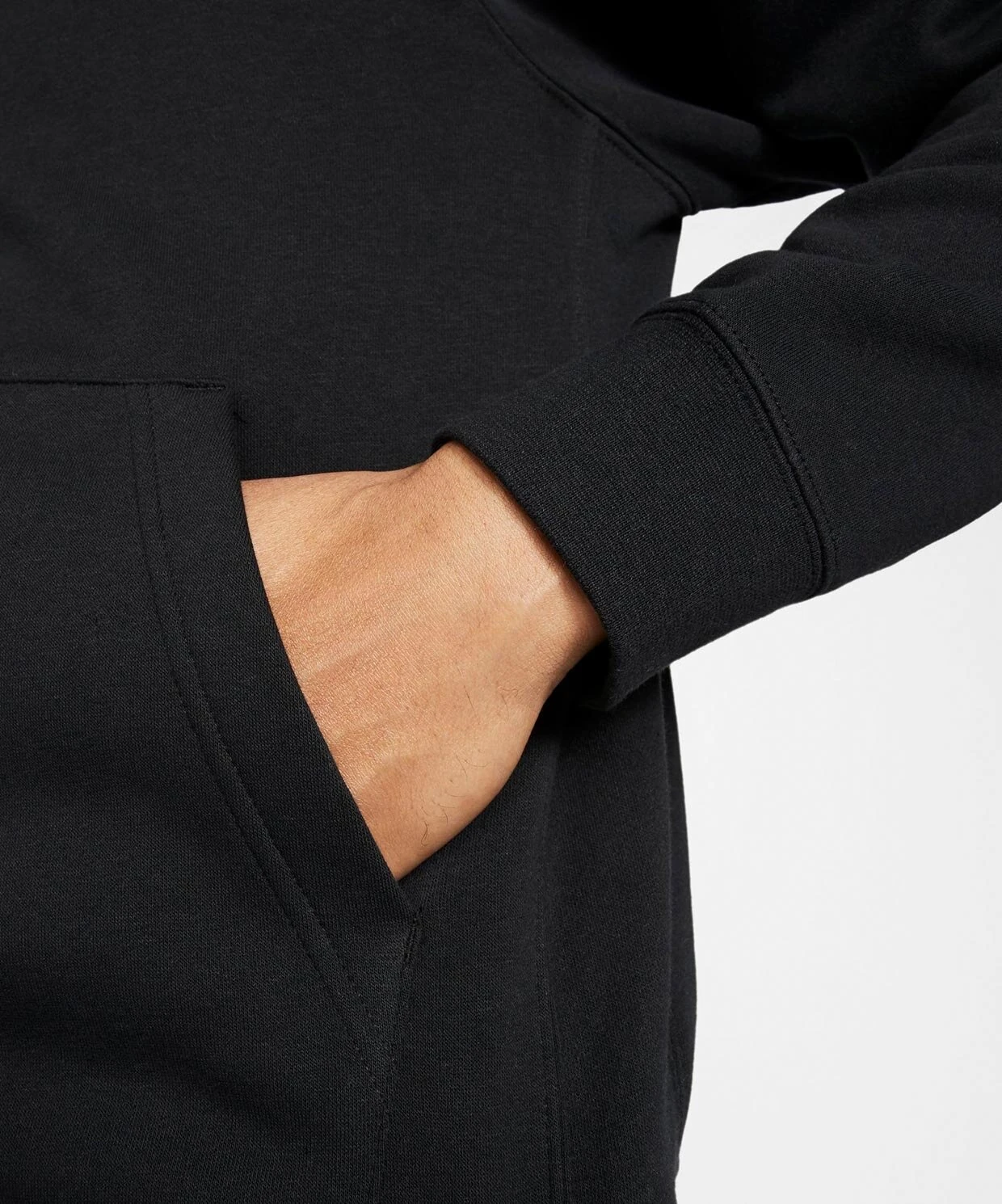 Nike Club Fleece Hırka Siyah