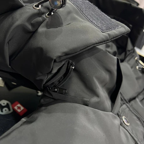  CANADA GOOSE Premium Şişme Mont Siyah