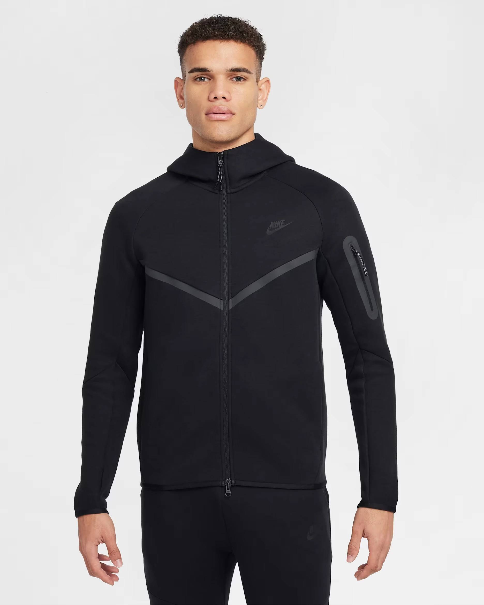 Nike Tech Fleece Ceket Siyah