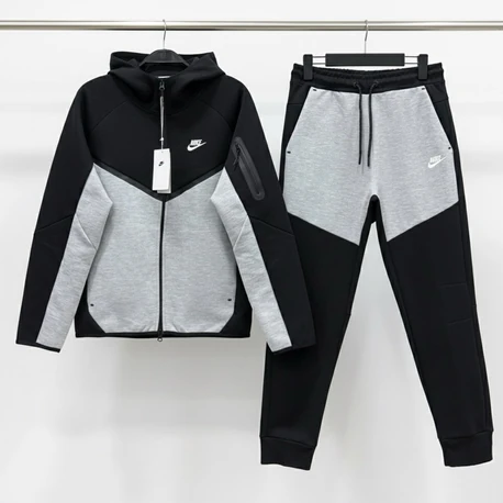 Nike Tech Fleece Fermuarlı Takım Panda