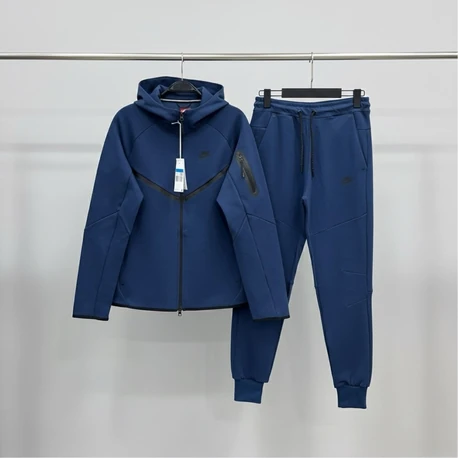 Nike Tech Fleece Fermuarlı Takım Lacivert