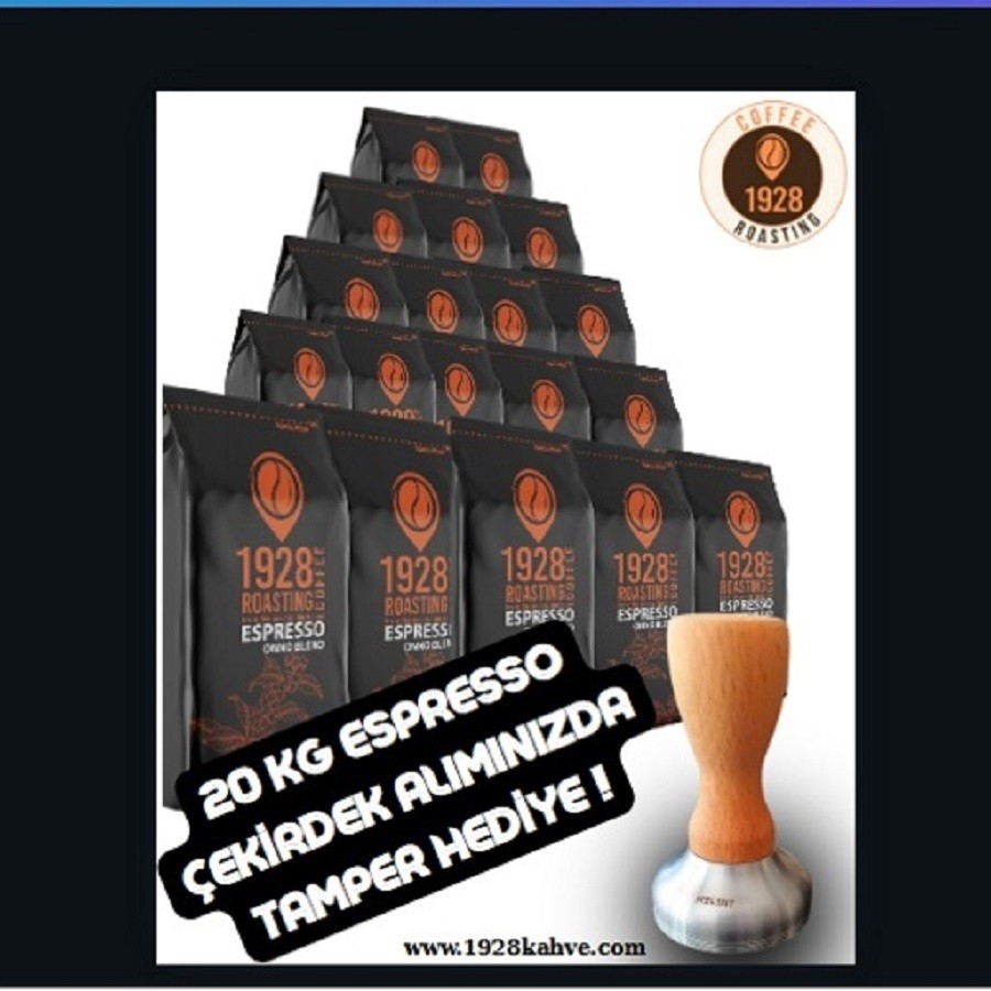 20 KG. ONNO ESPRESSO ALIMINDA TAMPER HEDİYE