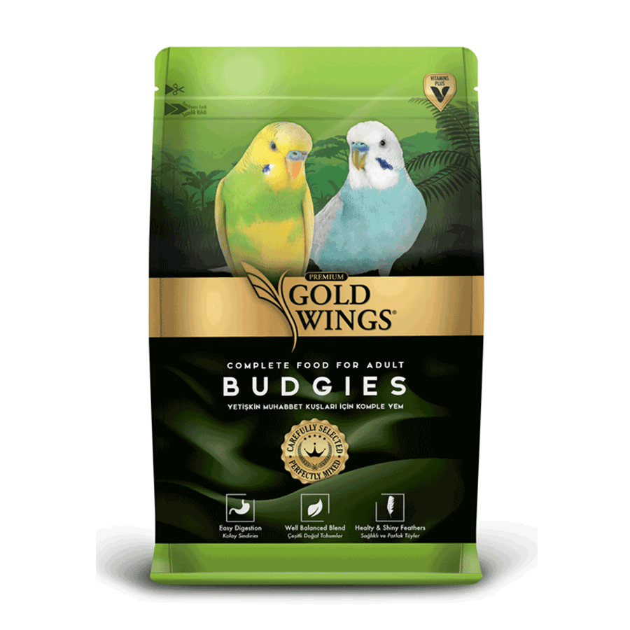 Gold Wings Premium Muhabbet Kuşu Yemi 1 kg