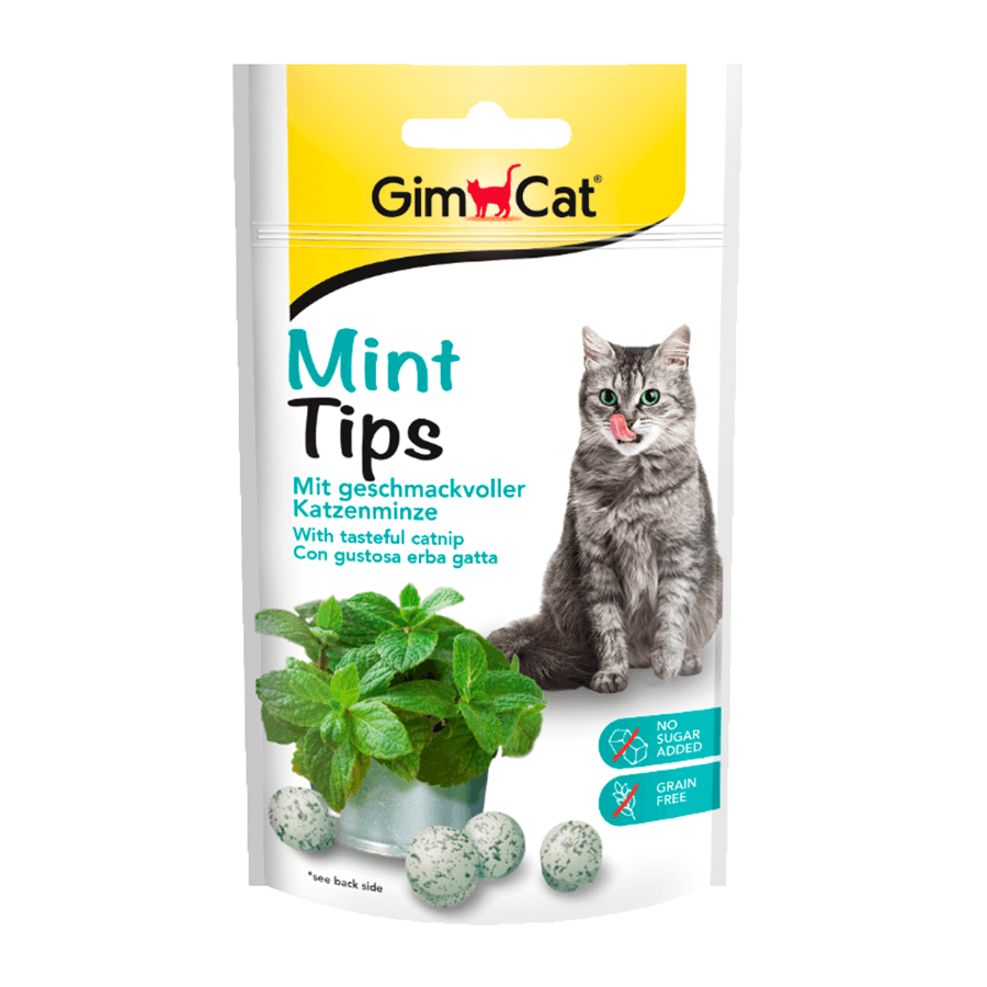 Gimcat Mint Tips Kedi Ödül Maması Tableti 40 Gr