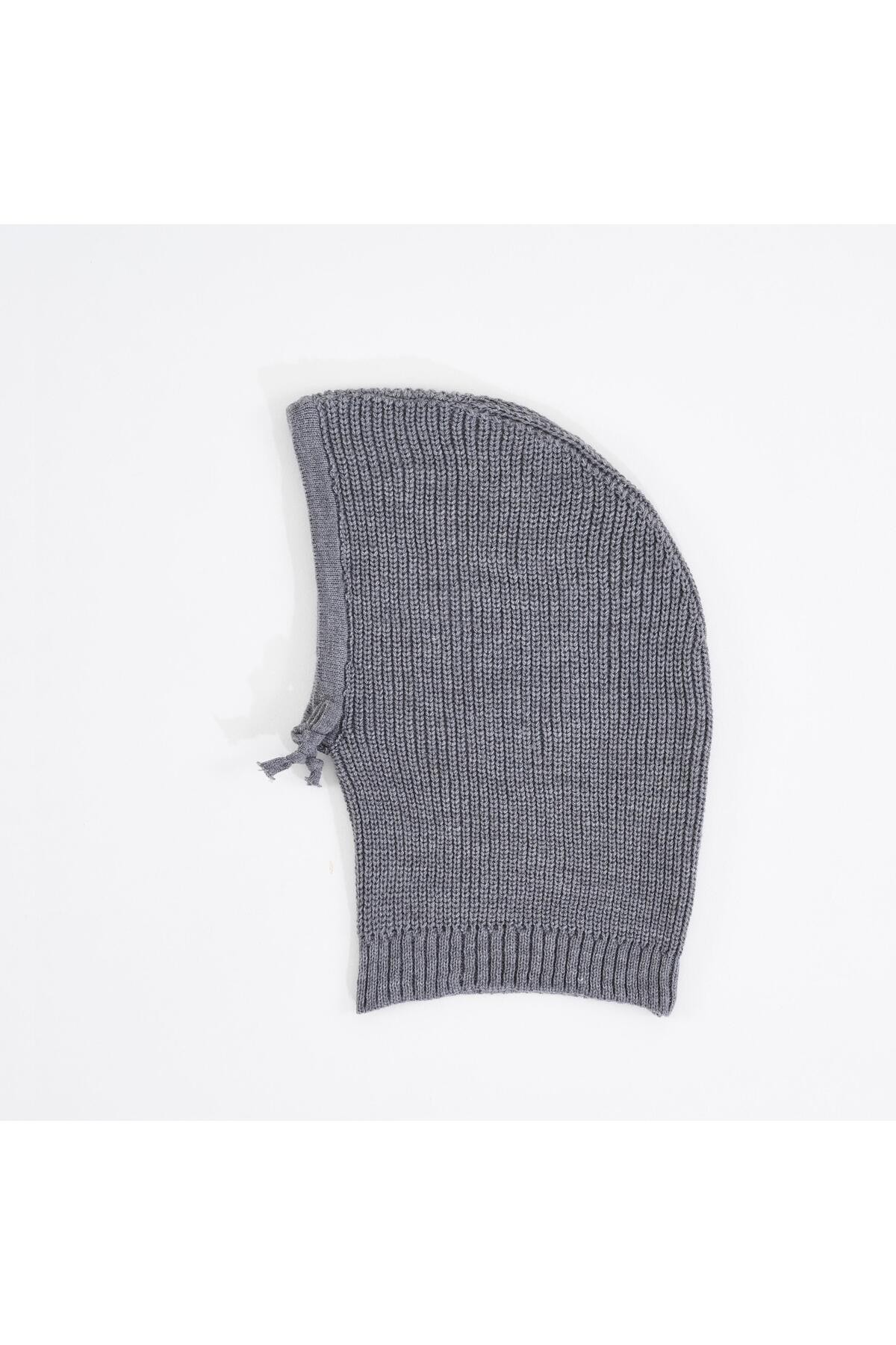 T-Crazy Knitwear Balaclava Fitilli Triko Örgü Kapüşonlu Bere, Tesettür Bere, Triko Başlık, Balaklava