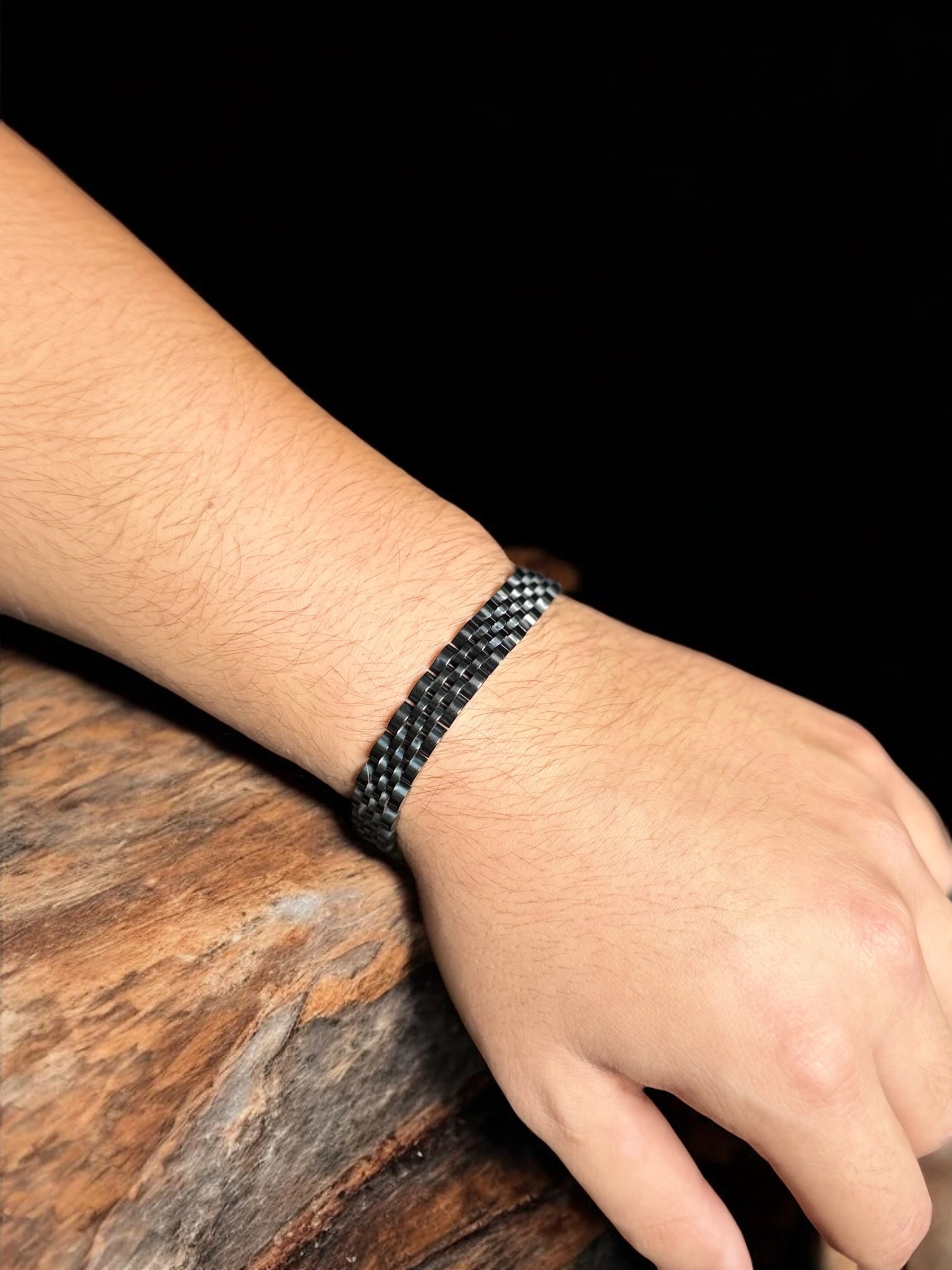Black Çelik Bileklik