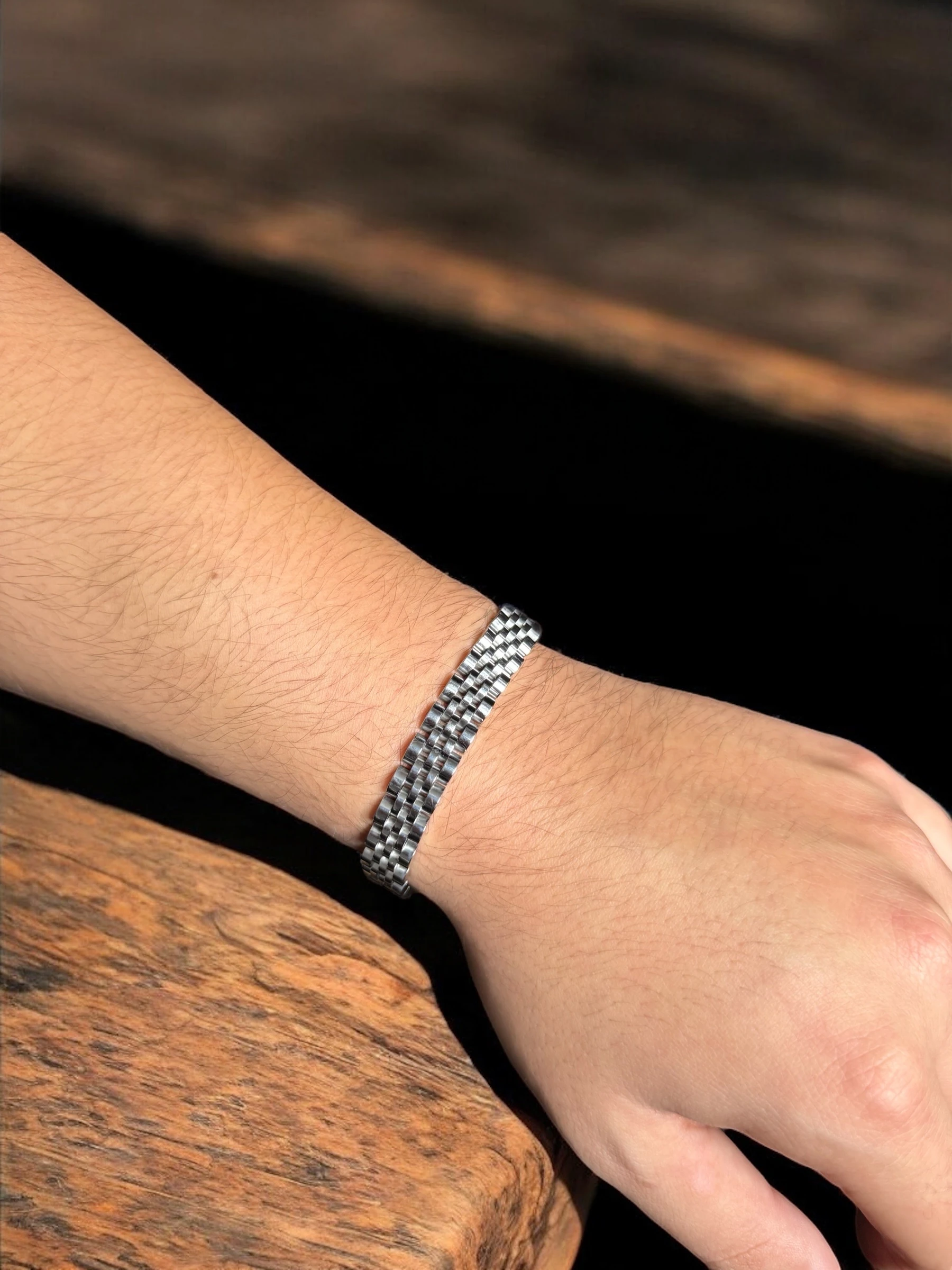 Sılver Çelik Bileklik