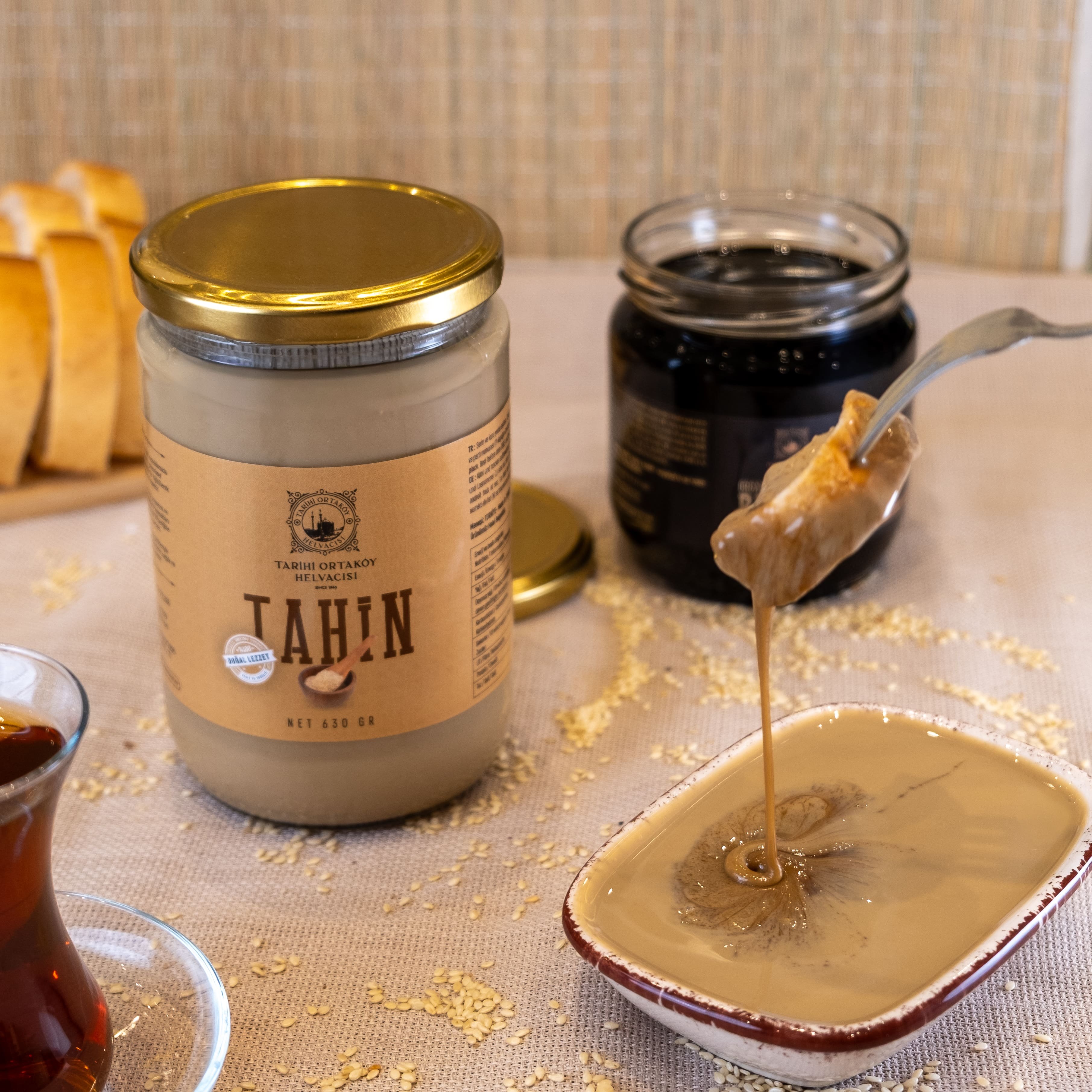 Yerli Susam Tahin - 630gr 3'lü Paket
