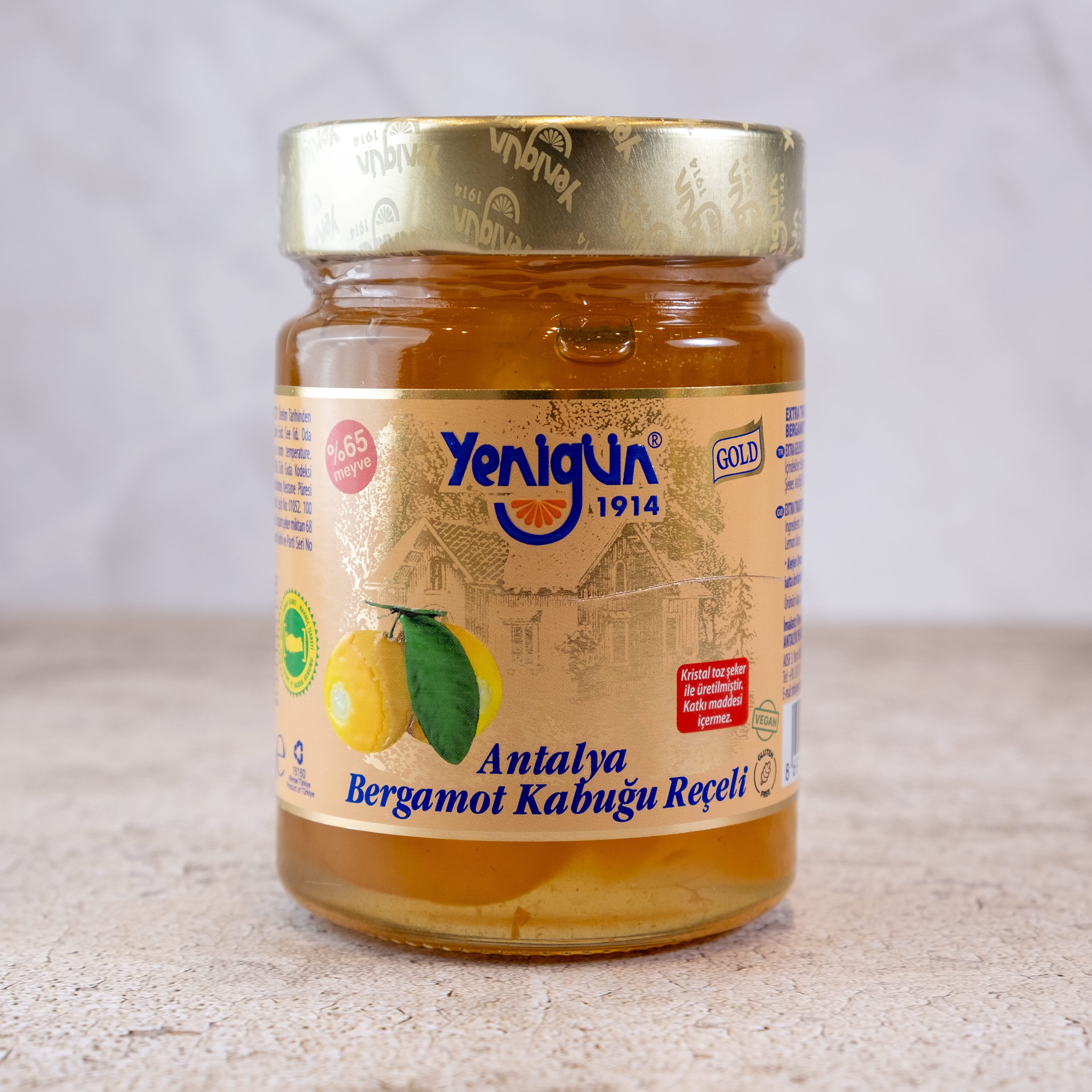 Yenigün Antalya Bergamot Kabuğu Reçeli 