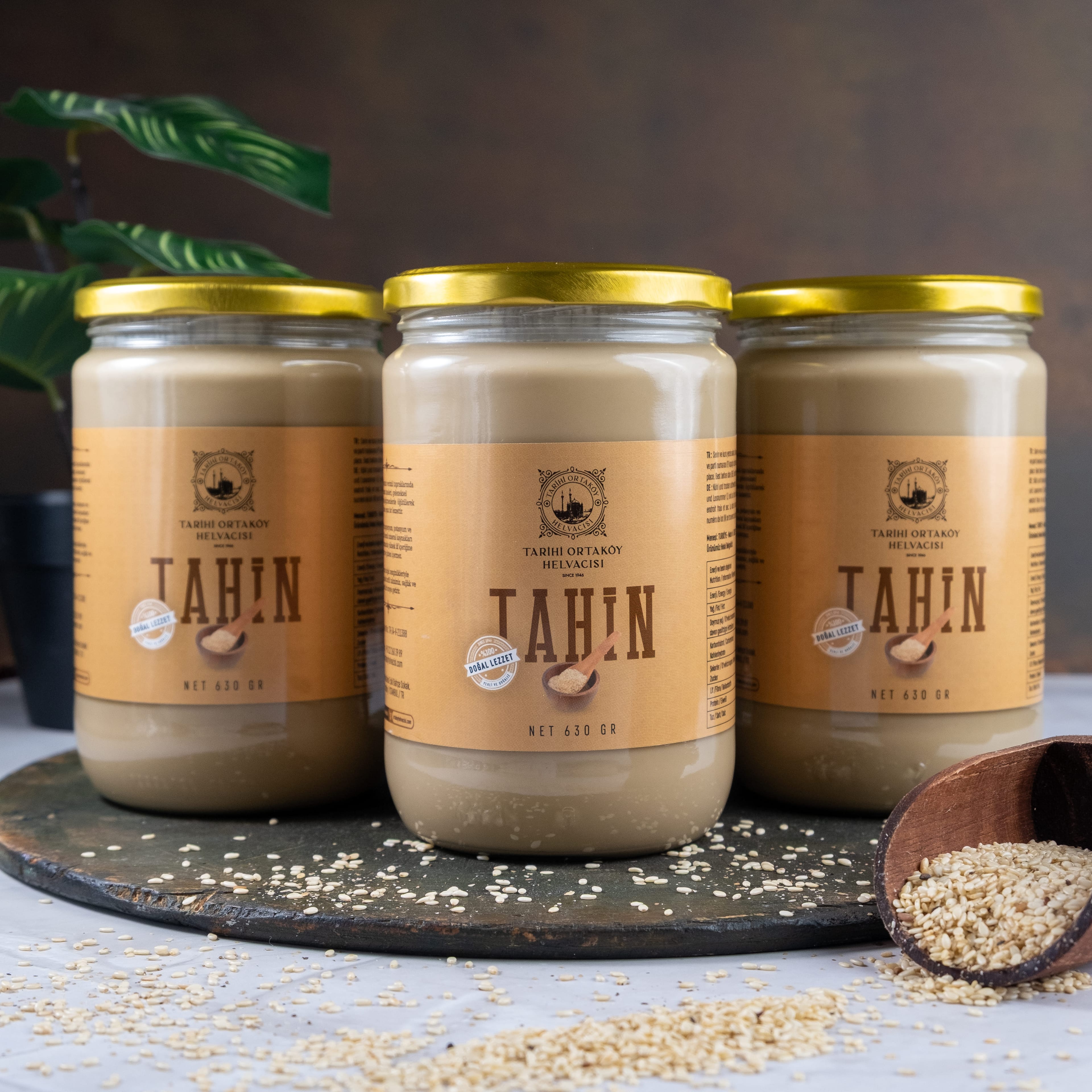 Yerli Susam Tahin - 630gr 3'lü Paket