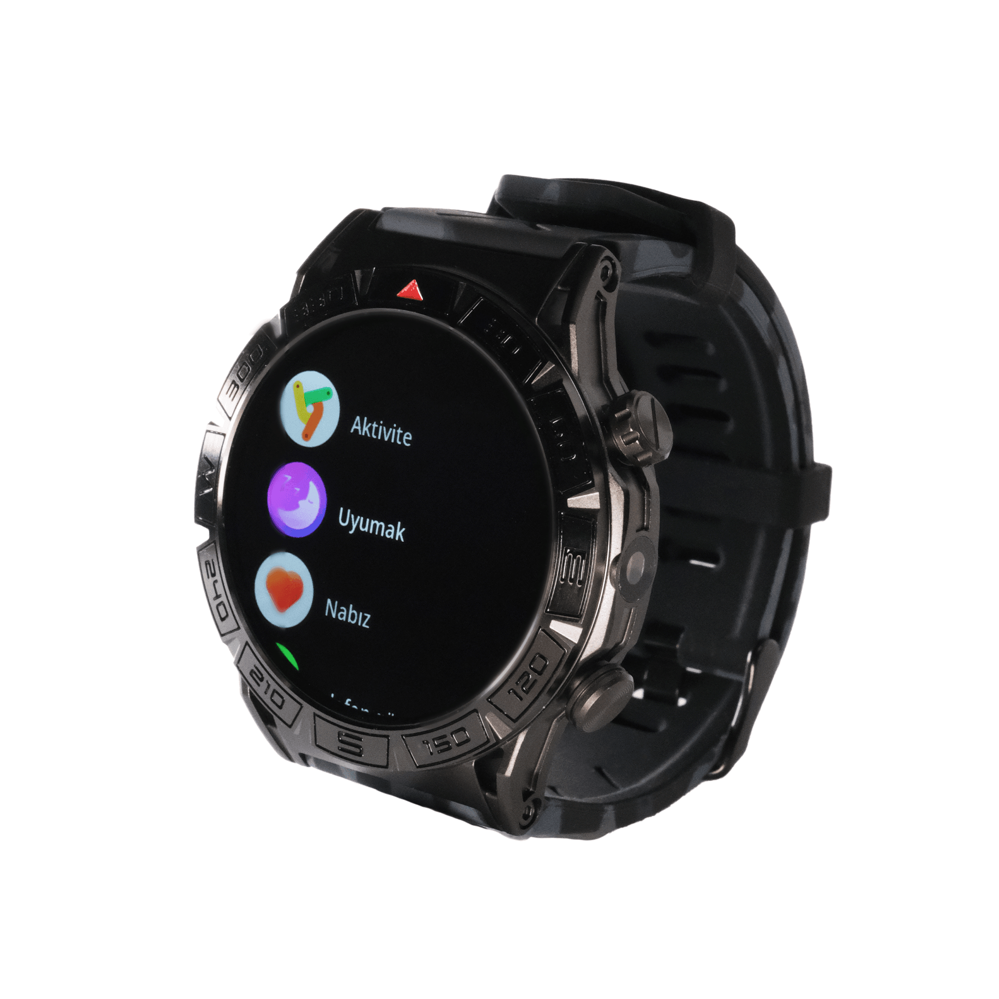 Aggiy Watch Prime - 2 kordon - 7 gün kullanım süresi uzun süreli batarya